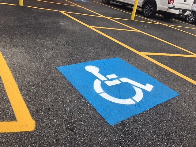 Handicap Parking Striping and Stenciling in Grapevine